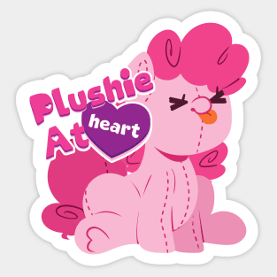 Plushie At Heart (Pinkie) Sticker